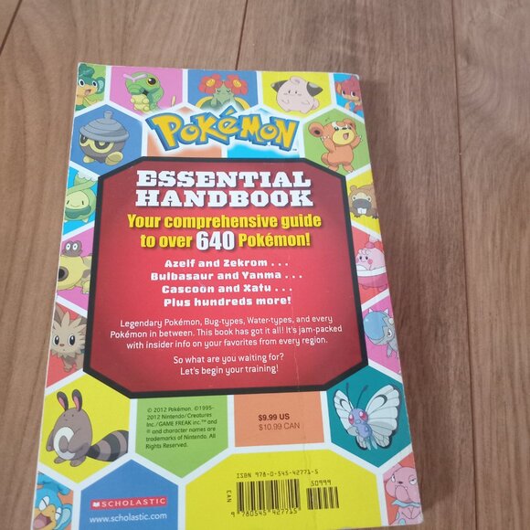 Pokemon: Essential Handbook (Gen 1-5) 2012 - Picture 2 of 2